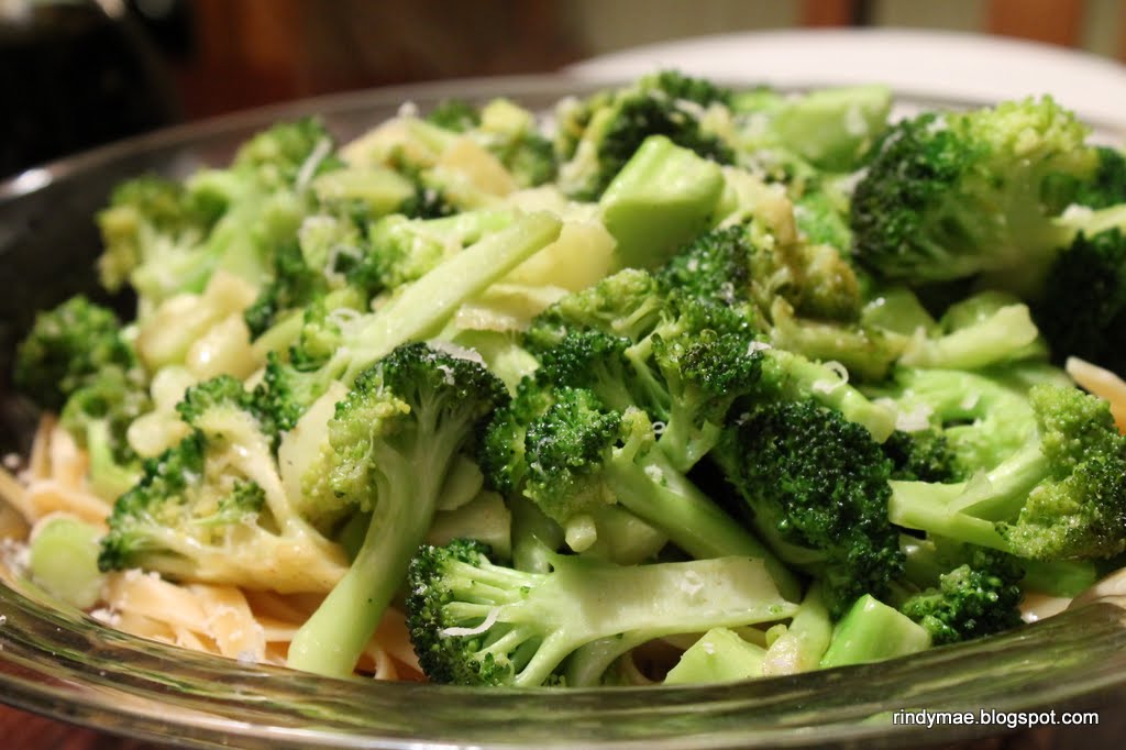 Rindy Mae Quick Broccoli Pasta