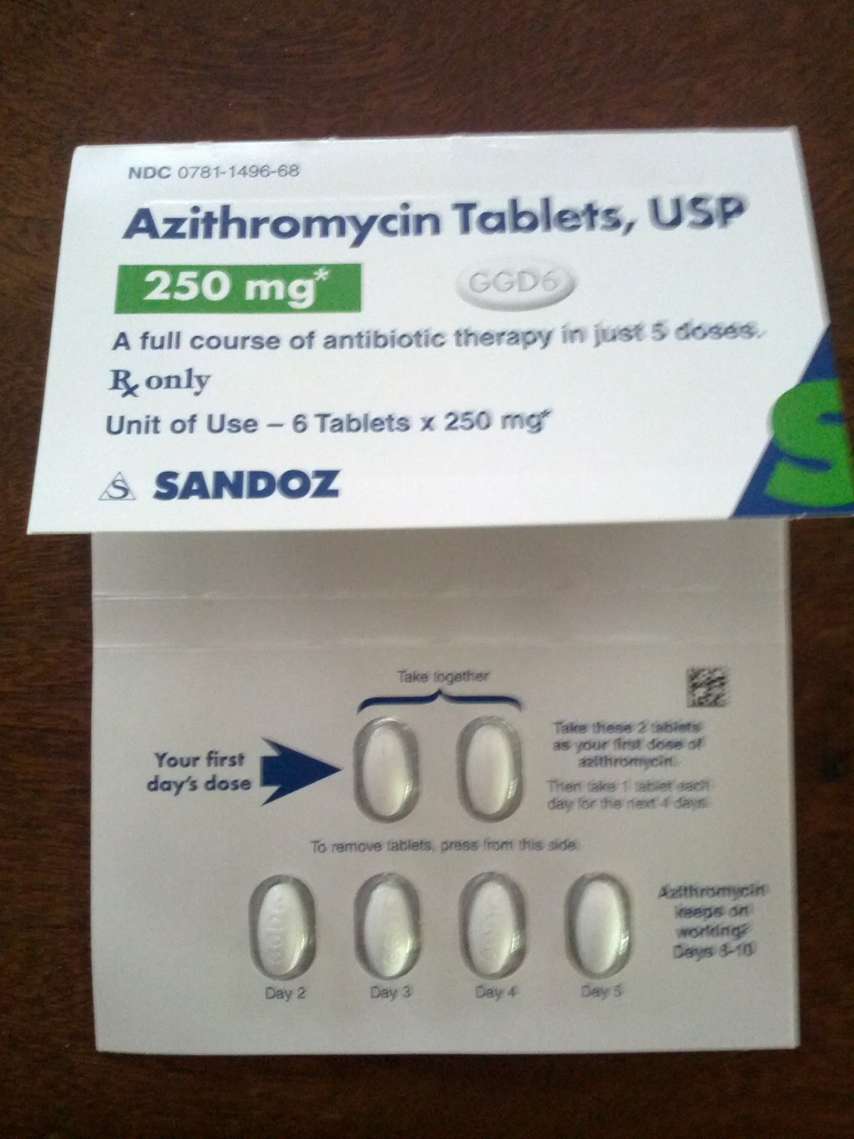 zithromax 250mg instructions