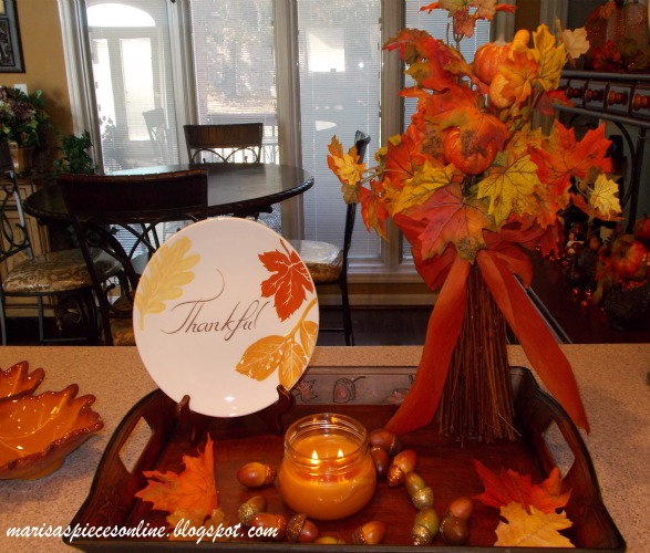 Marisa S Pieces Fall Thanksgiving Decorating