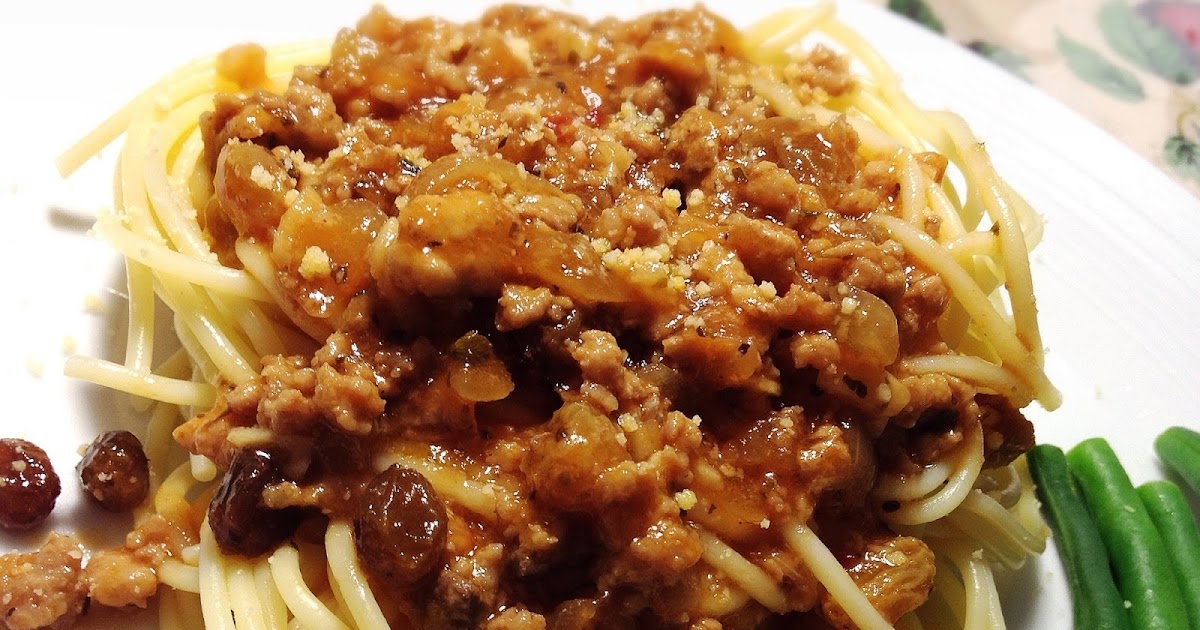 Spaghetti Bolognese Filipinostyle Recipe Quick And Easy Recipes