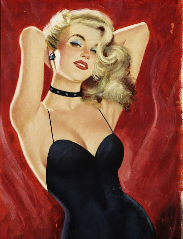 Sam Cherry Vintage Pin Up Drawings