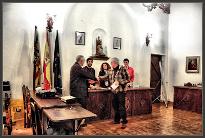 SANT MATEU-ALCALDE-AJUNTAMENT-AYUNTAMIENTO-MAESTRAZGO-PREMIOS-PINTURA-PINTOR-ERNEST DESCALS-