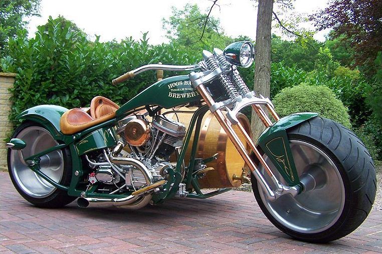 MOTORCYCLE 74 Beer engine Beer barrel sidecar