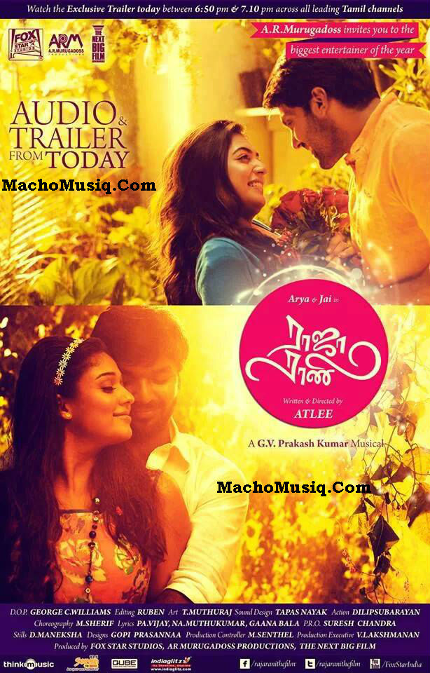 download bgm of raja rani tamil movie