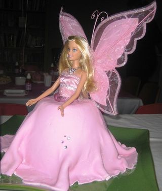 Star Wars Birthday Cakes on Birthday Cake  Pink Barbie Birthday Cakes