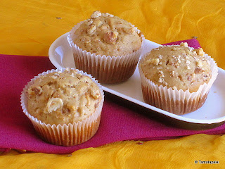 Vegan Carrot Raisin Muffins