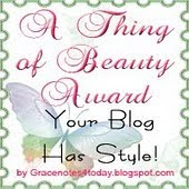 A Thing Of Beauty Award