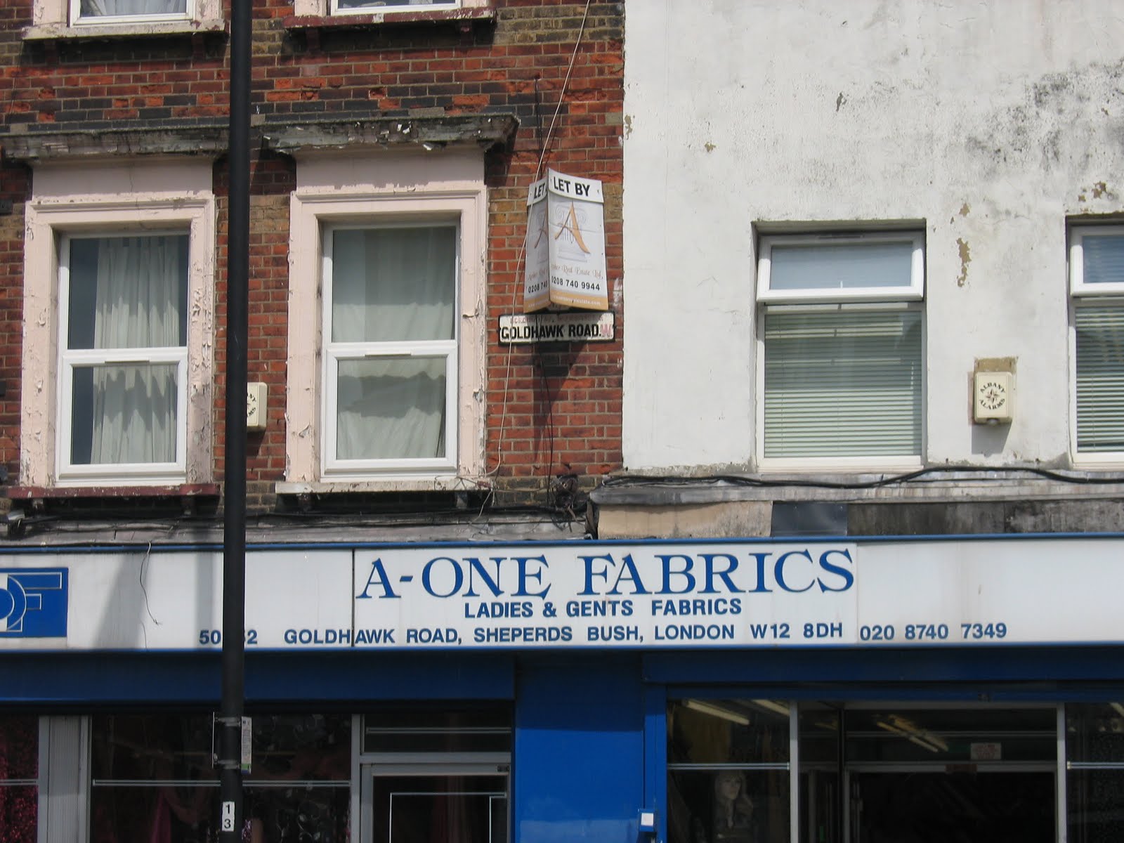Seamless Shepherds Bush Goldhawk Rd Fabric shops