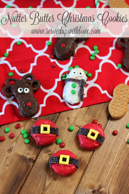 Served Up With Love: Nutter Butter Christmas Cookies