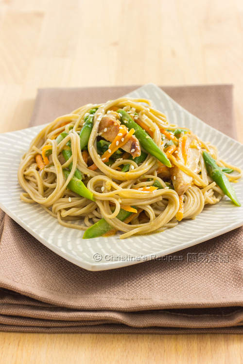 照燒雞蕎麥麵 Teriyaki Chciken Soba Noodles01