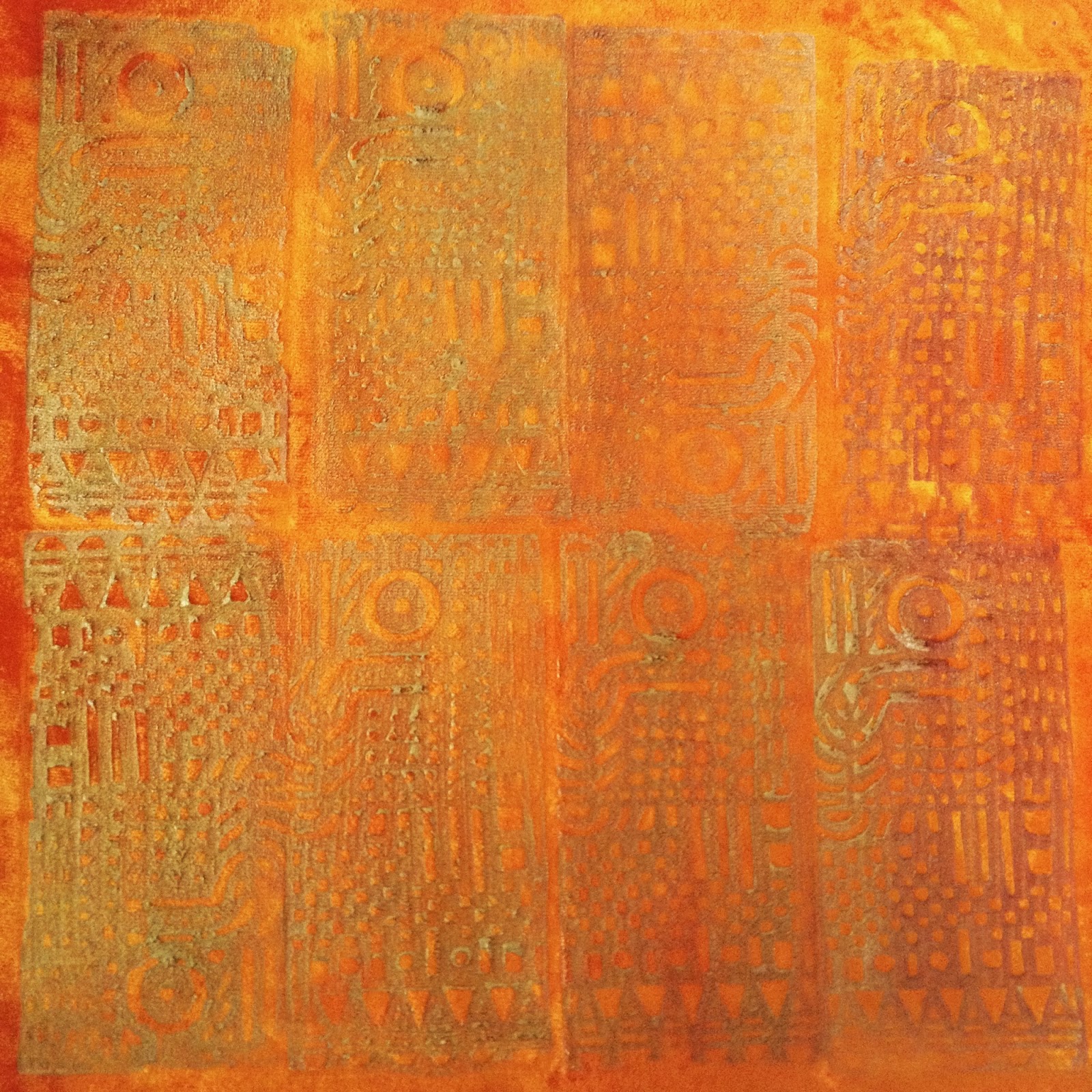 Dyed and Gone to Heaven Velvet Embossing