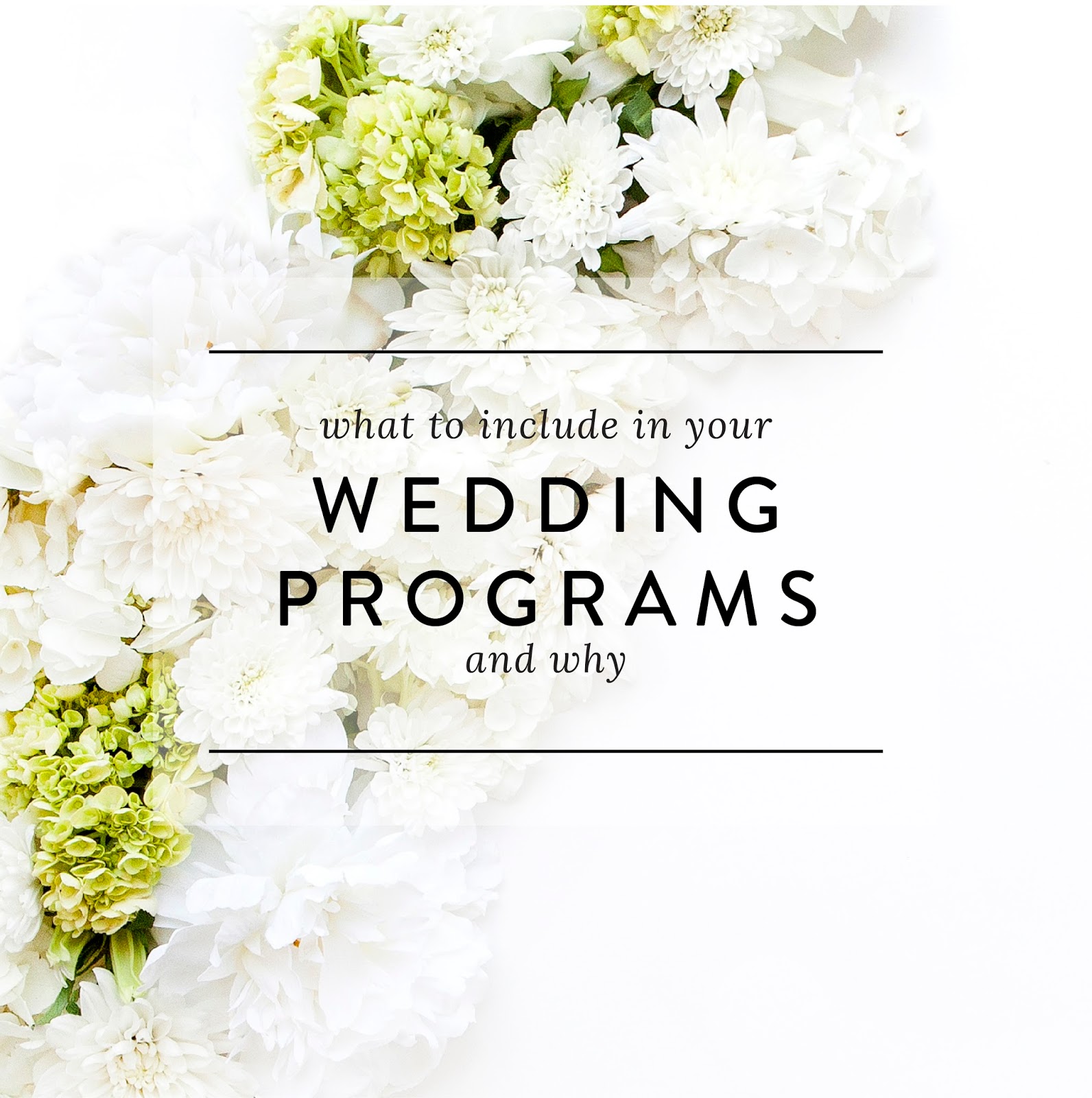 What To Include On Your Wedding Program Pittsburgh Luxury What To Include In Your Wedding Programs By Blush Paper Co