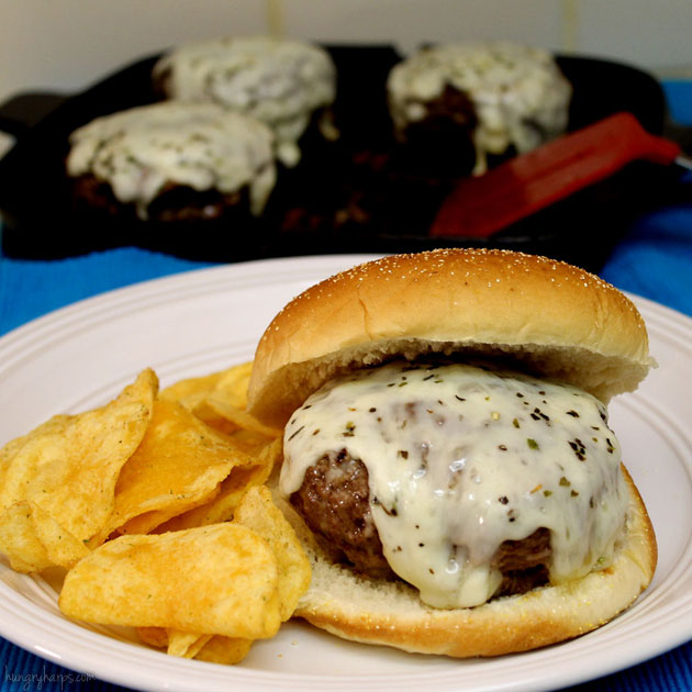 Hungry Harps SteakhouseStuffed Cheeseburgers