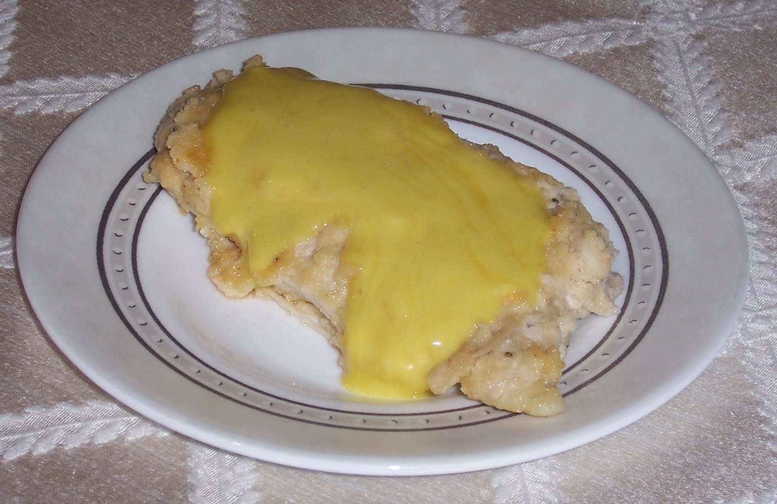 Specific Carbohydrate Diet Lemon Chicken with Honey Mustard Dipping Sauce
