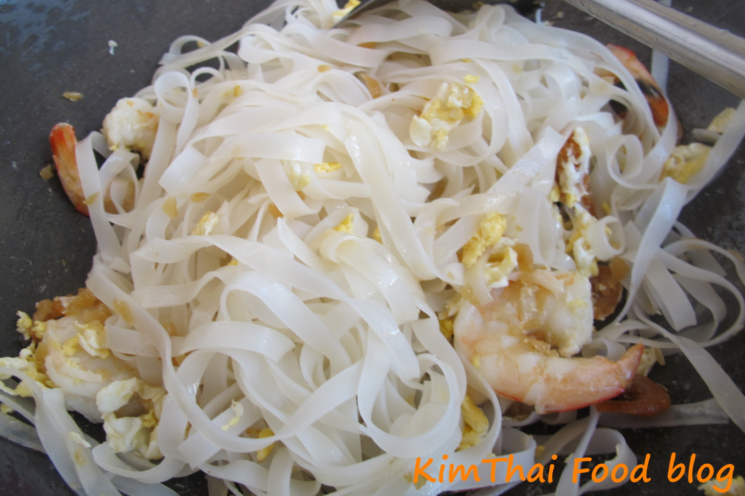 Kim Thai Food Blog Pad Thai Prawns (ผัดไทยกุ้งสด)