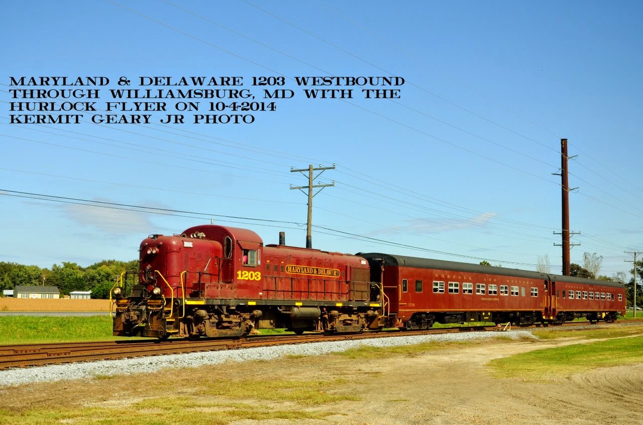 The Big Little Railroad Shop Maryland & Delaware passenger specials