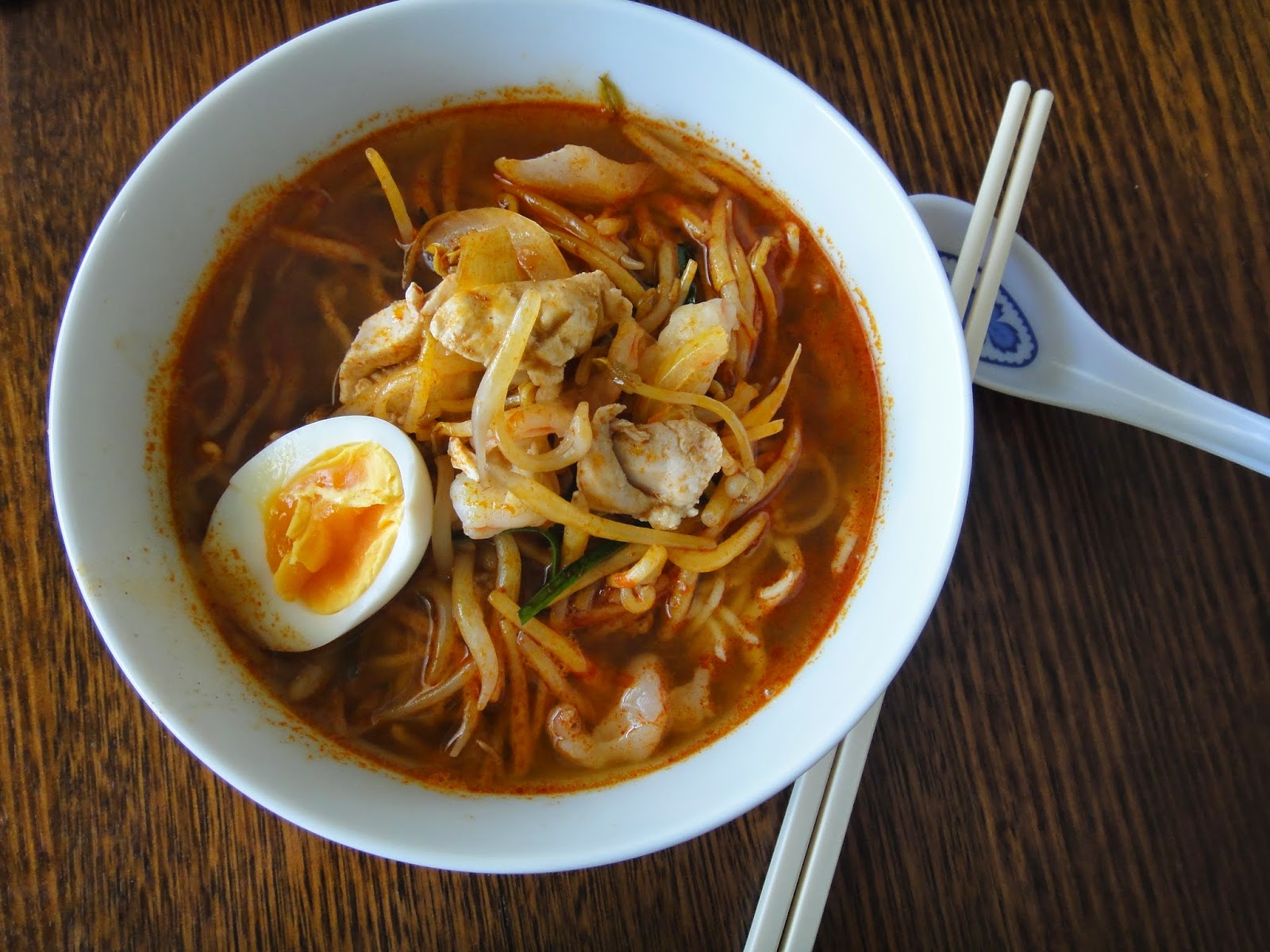 Veronica's Kitchen Hokkien Prawn Noodle Soup with Homemade Egg Noodles