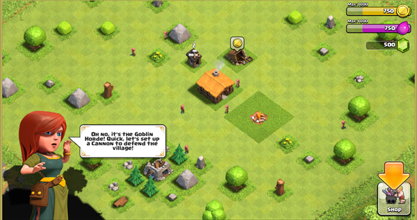 About Clash Of Clan The First Step To Build Town Hall Coc