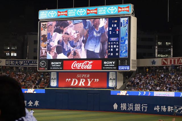 Japanese professional baseball game