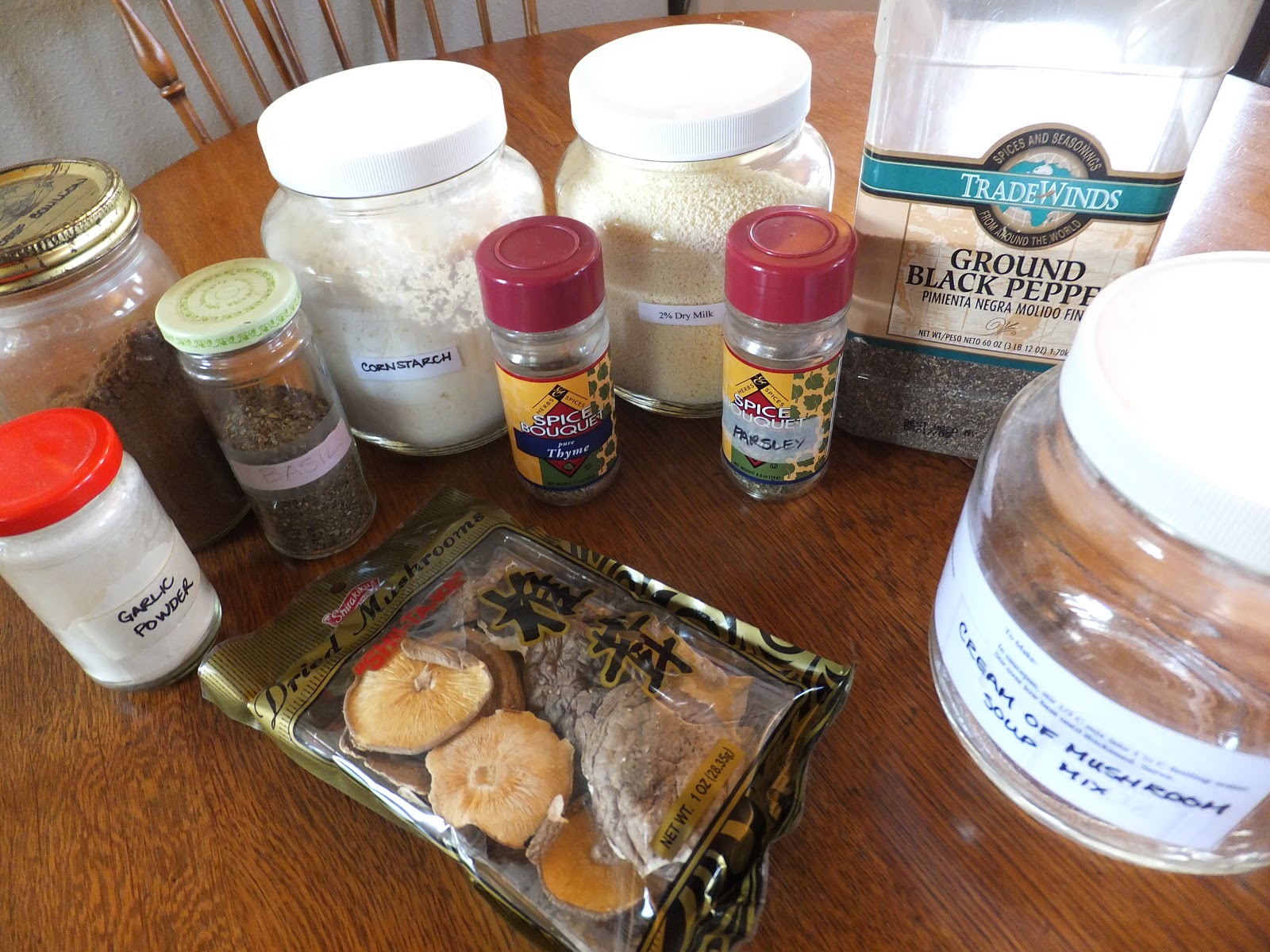 Kott in the Garden DIY Cream of Mushroom Soup Mix