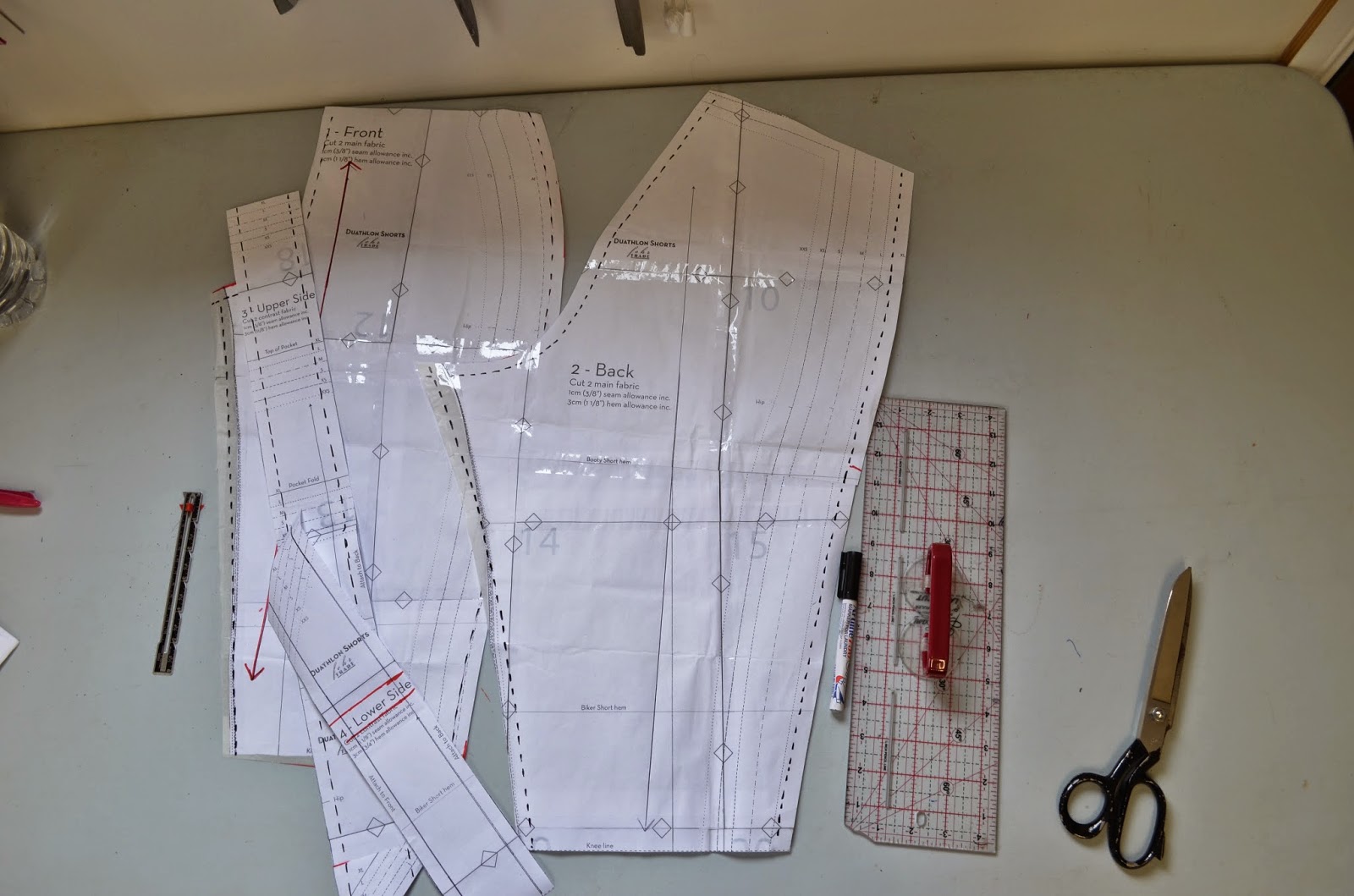 Add Side Seam Splits To Your Trousers Too! – pattern scissors cloth