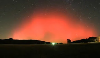 october 24 auroras seen in half of states