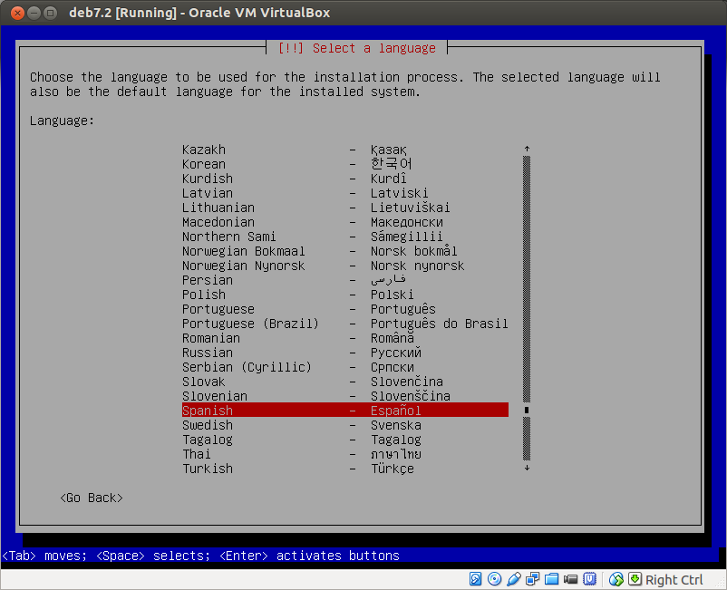 DriveMeca instalando Debian Wheezy 7.2
