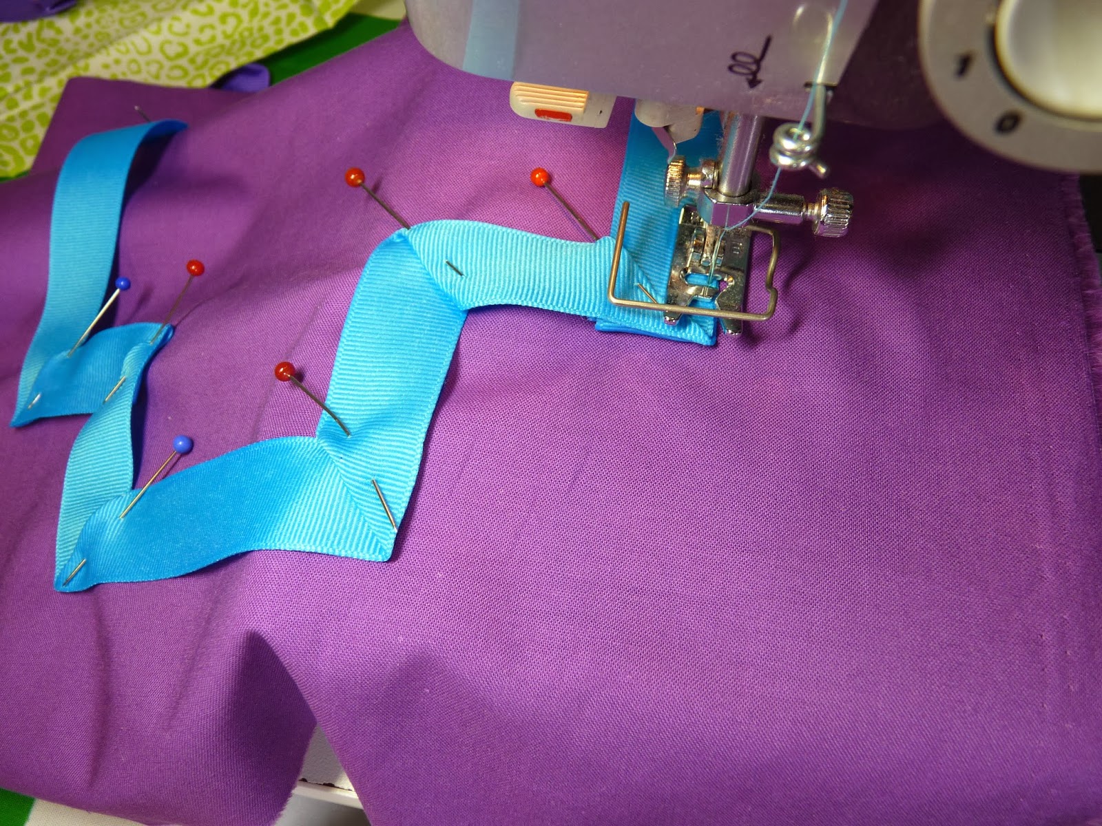 Mary Jo's Cloth Design Blog Geometric Ribbon Pillows