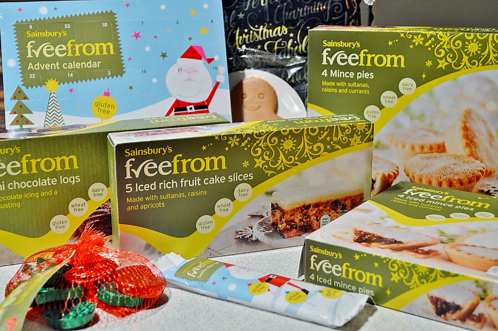 Sainsbury's Freefrom Christmas | Gluten Free SCD and Veggie