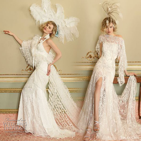 vintage wedding dress