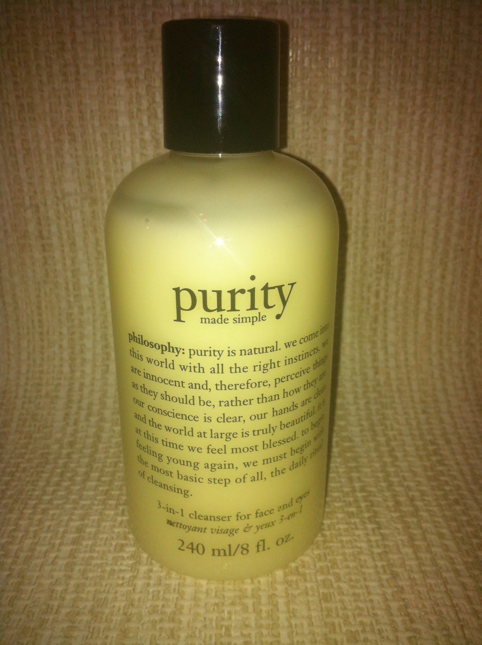 Philosophy Purity Made Simple 3in1 Cleanser review Lovely Girlie
