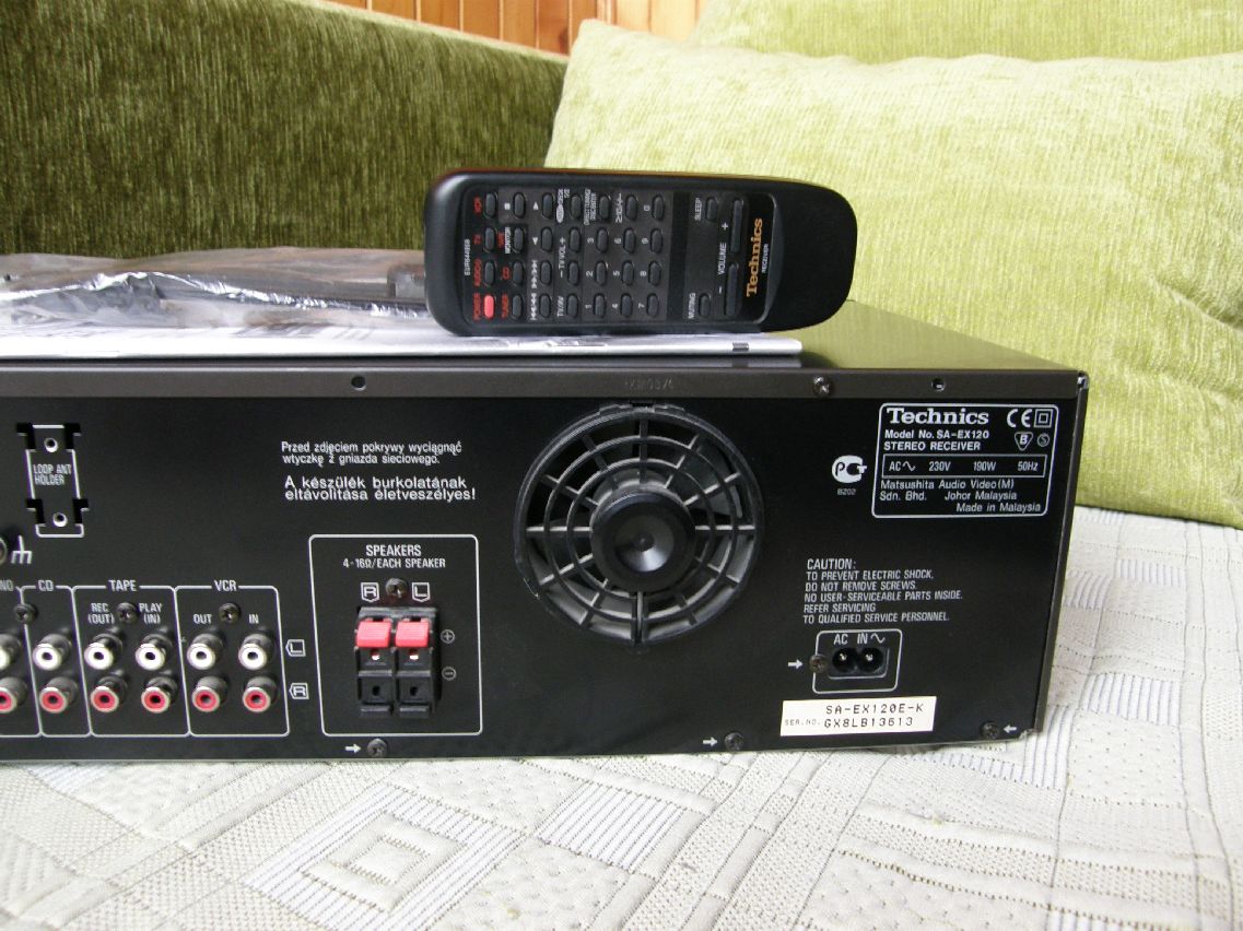 Technics SA-EX120 - Stereo Receiver | AudioBaza