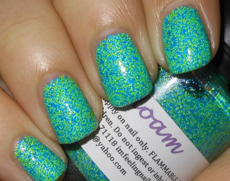 Imperfectly Painted Nailventurous Lacquers Floam