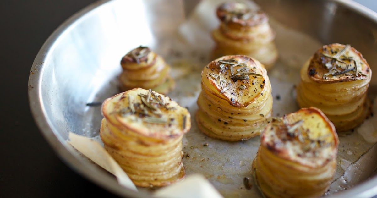 The Hungry Excavator Roasted Potato Stacks Recipe