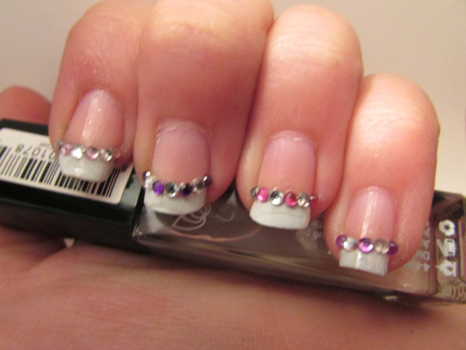 Love In A Bottle: Elegant French Tips