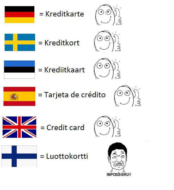 Die finnische Sprache (Finnland in lustigen Bilder 1) Mein Jahr in