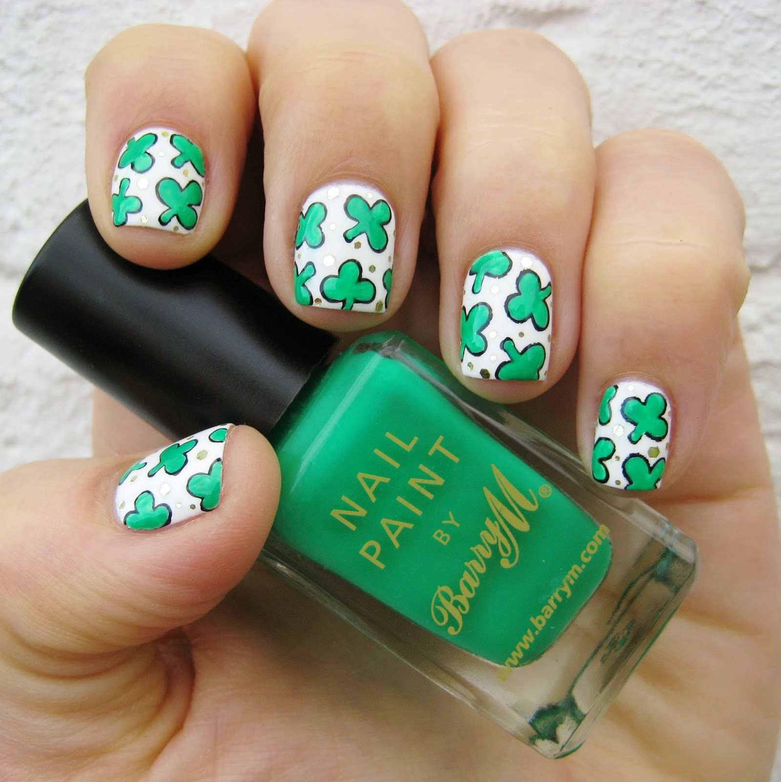 St Patrick's Day Nail Art 
