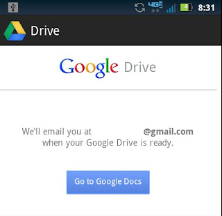 Ready for Google Drive? Sorry, not you.