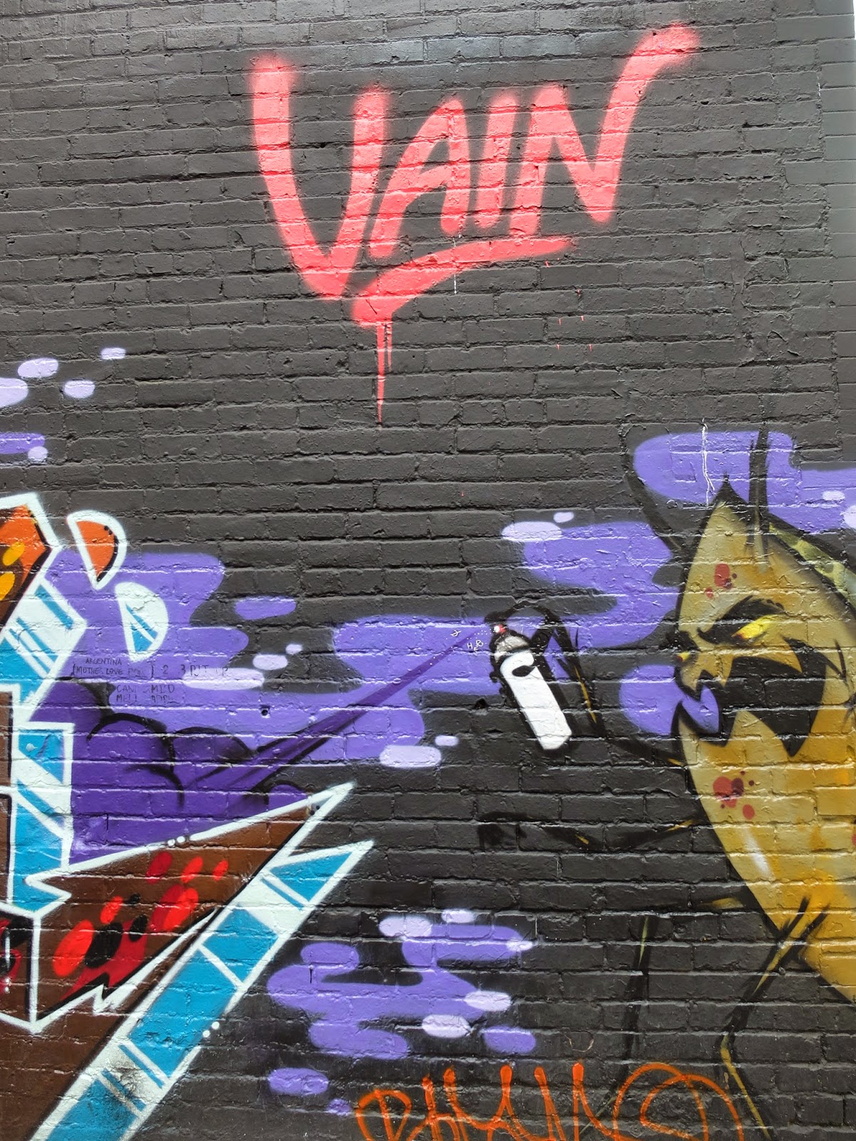 Travelmarx The Vain Graffiti Wall