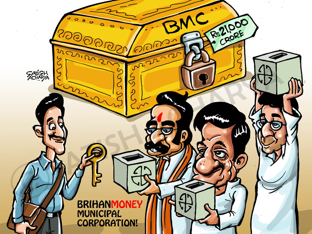 World of an Indian cartoonist!: Mumbai votes today...