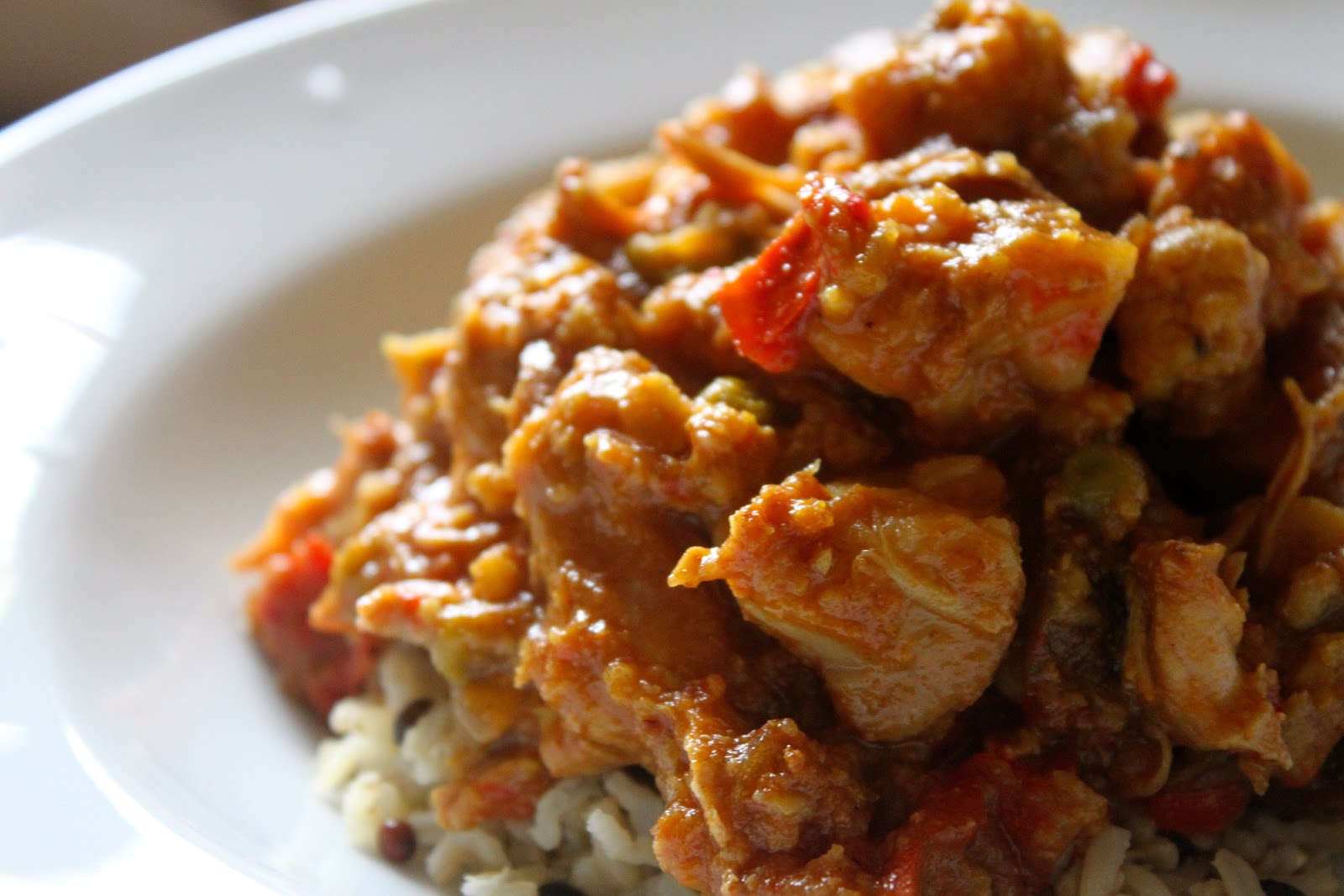 Domestic Divas Blog SlowCooker Curried Chicken & Cauliflower