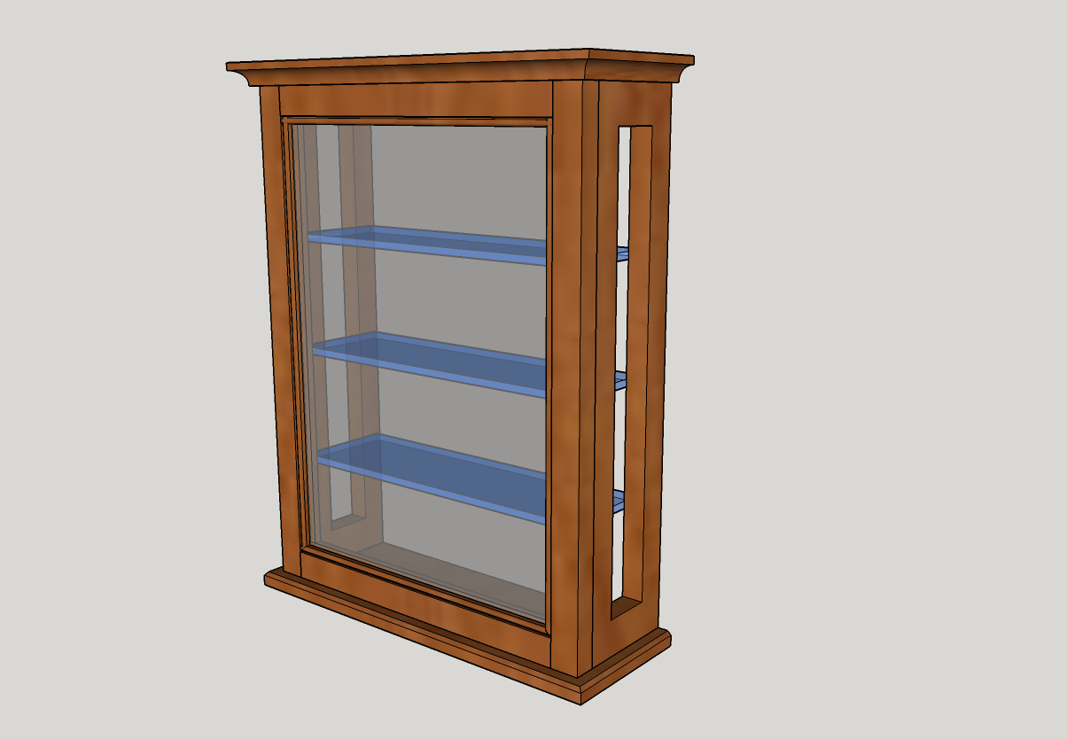 Woodworking In A Tiny Shop Curio Cabinet Part 1 The Door Joinery