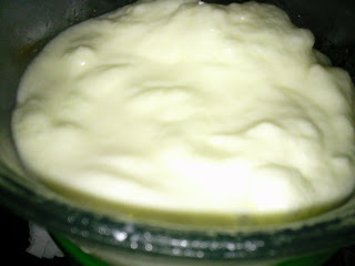 Mousse au yaourt protéinée
