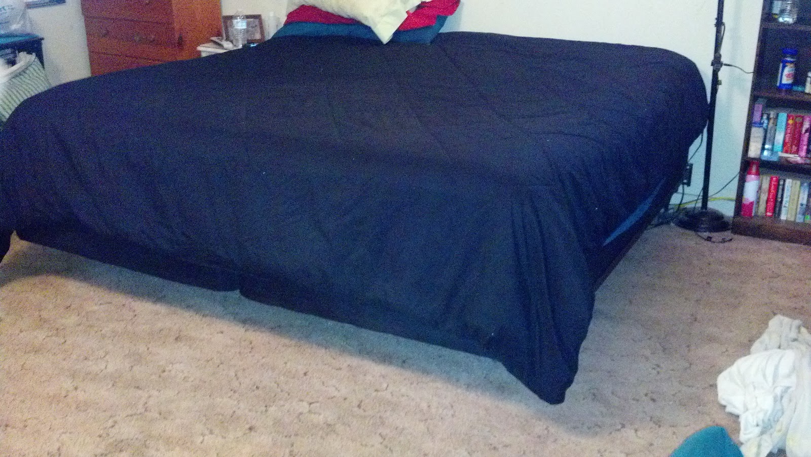 PJ's Crafty Creations King Box Springs Upholstery