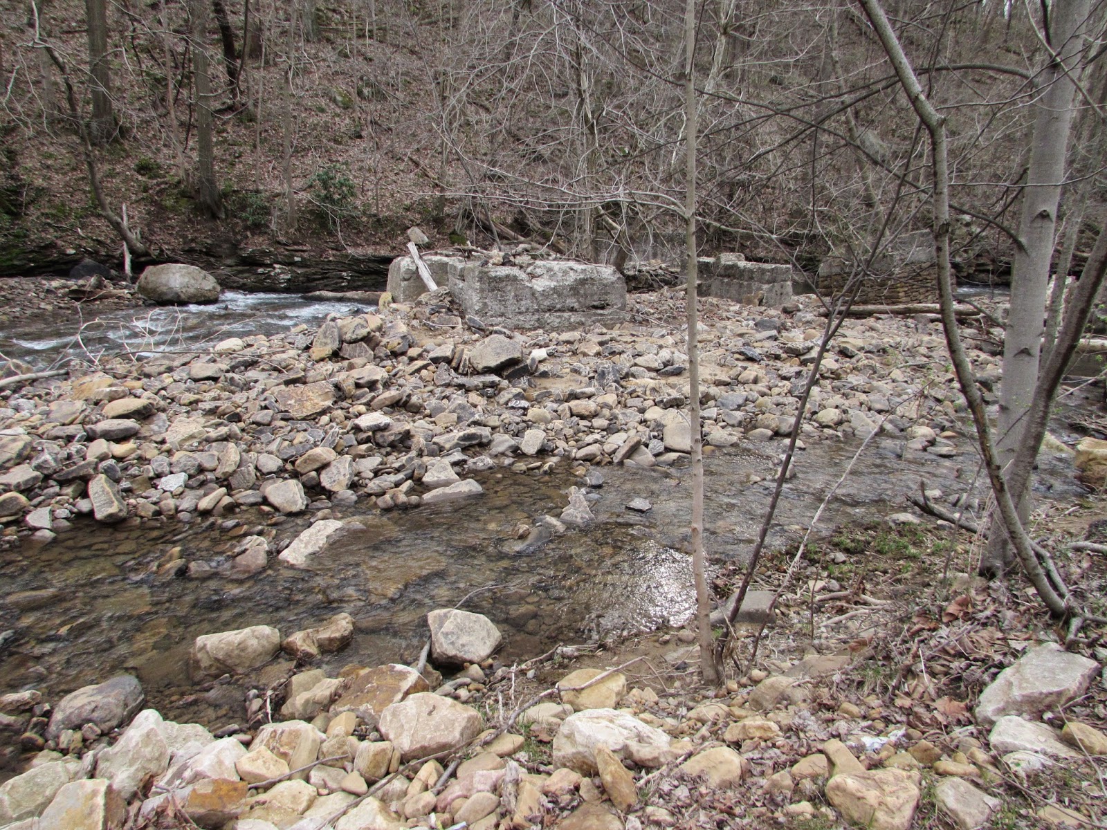 Dunbar Bluestone Quarry/Rippling Waters Restaurant Ruins Interesting