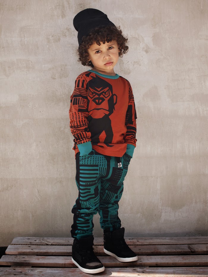 Mainio Clothing AW14/15 Organic monkey tee by Mainio Clothing for autumn 2014 collection