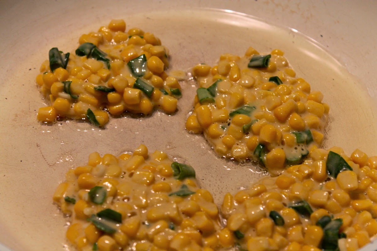 Tulip & Lily Supertasty Corn Fritters with OvenRoasted Tomatoes