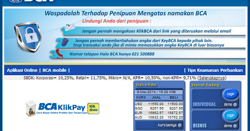 Cara registrasi KlikBCA untuk transaksi finansial secara online | GweOne