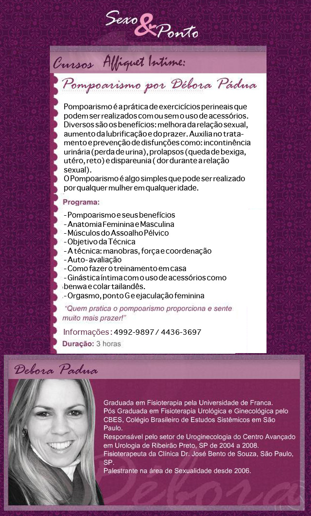 Curso pompoarismo