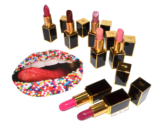 Tom Ford Lip Color Matte #15 Electric Pink & #16 Velvet Violet, Review, Swatch, Comparison & FOTD  